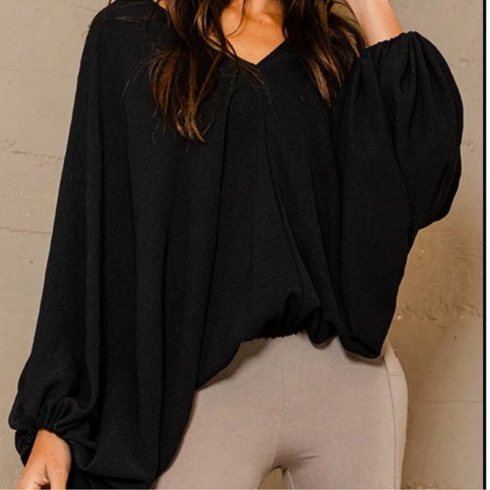 BUCKETLIST Black shirt 
NWOT